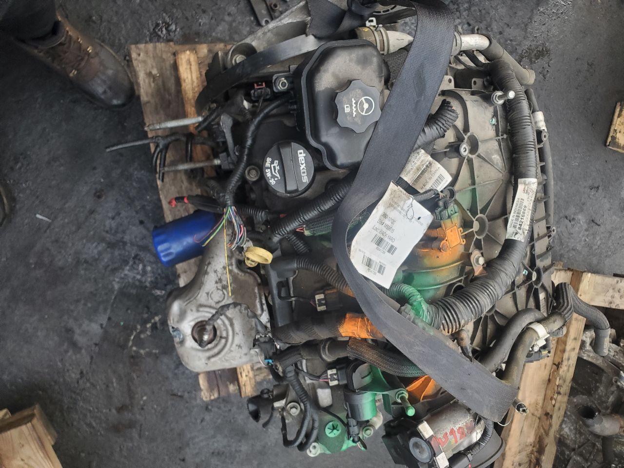 2017 CHEVROLET TRAVERSE 6cyl Gasoline 3.6 ENGINE ASSEMBLY - 417268 — photo 6