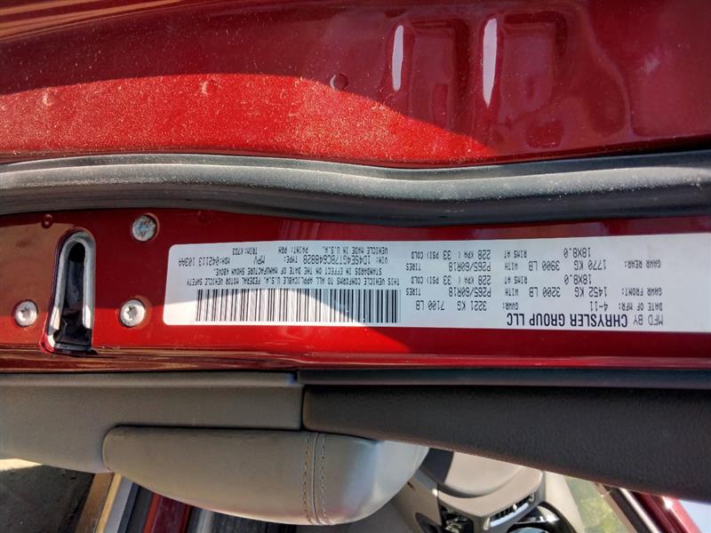 2011 DODGE DURANGO 8cyl Gasoline 5.7 HEMI GRILLE - 417472