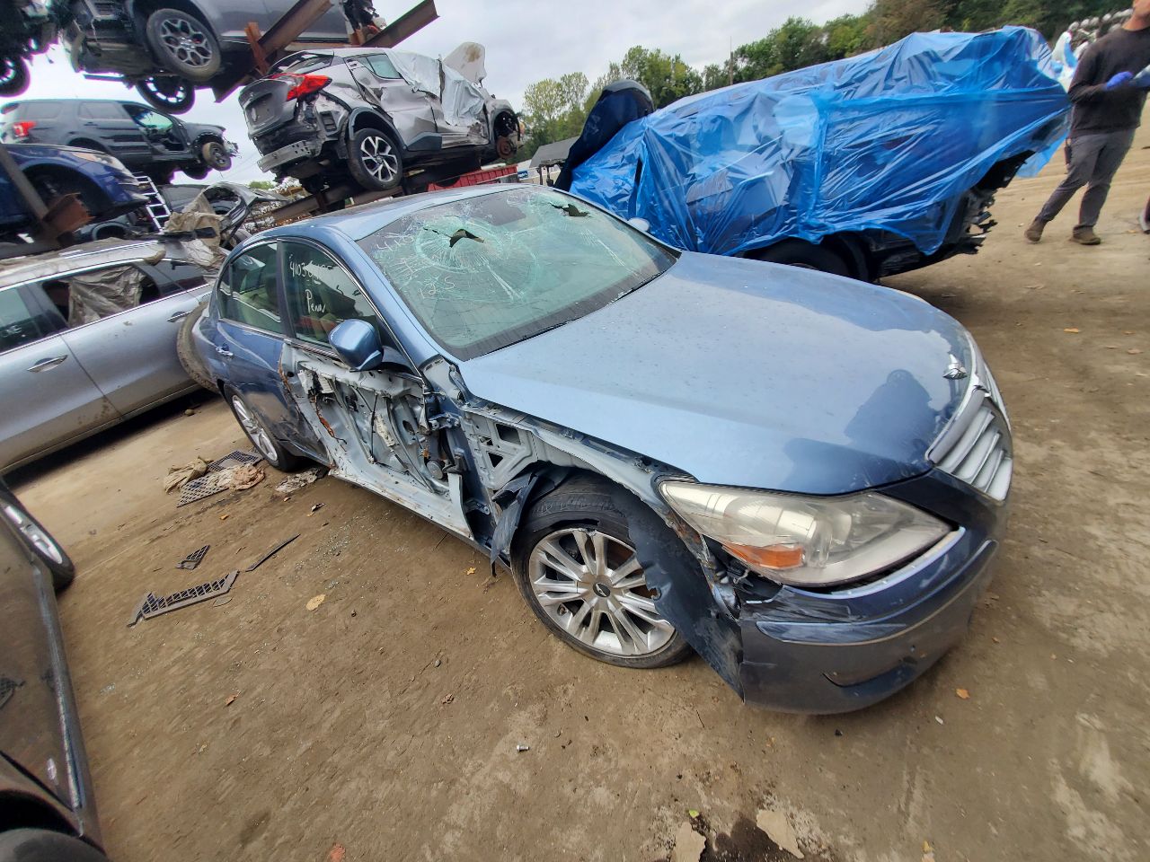 2009 HYUNDAI GENESIS 8cyl Gasoline 4.6 ALTERNATOR - 417497 — photo 2