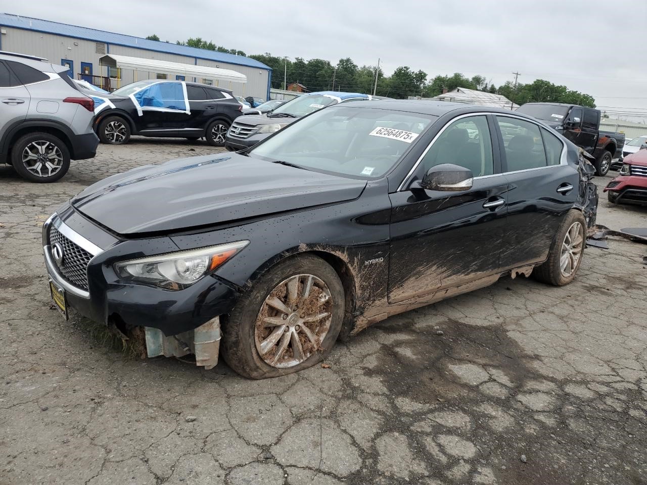 2014 INFINITI Q50 6cyl Hybrid 3.5 liter TRANSFER CASE ASSY - 417503 — photo 1