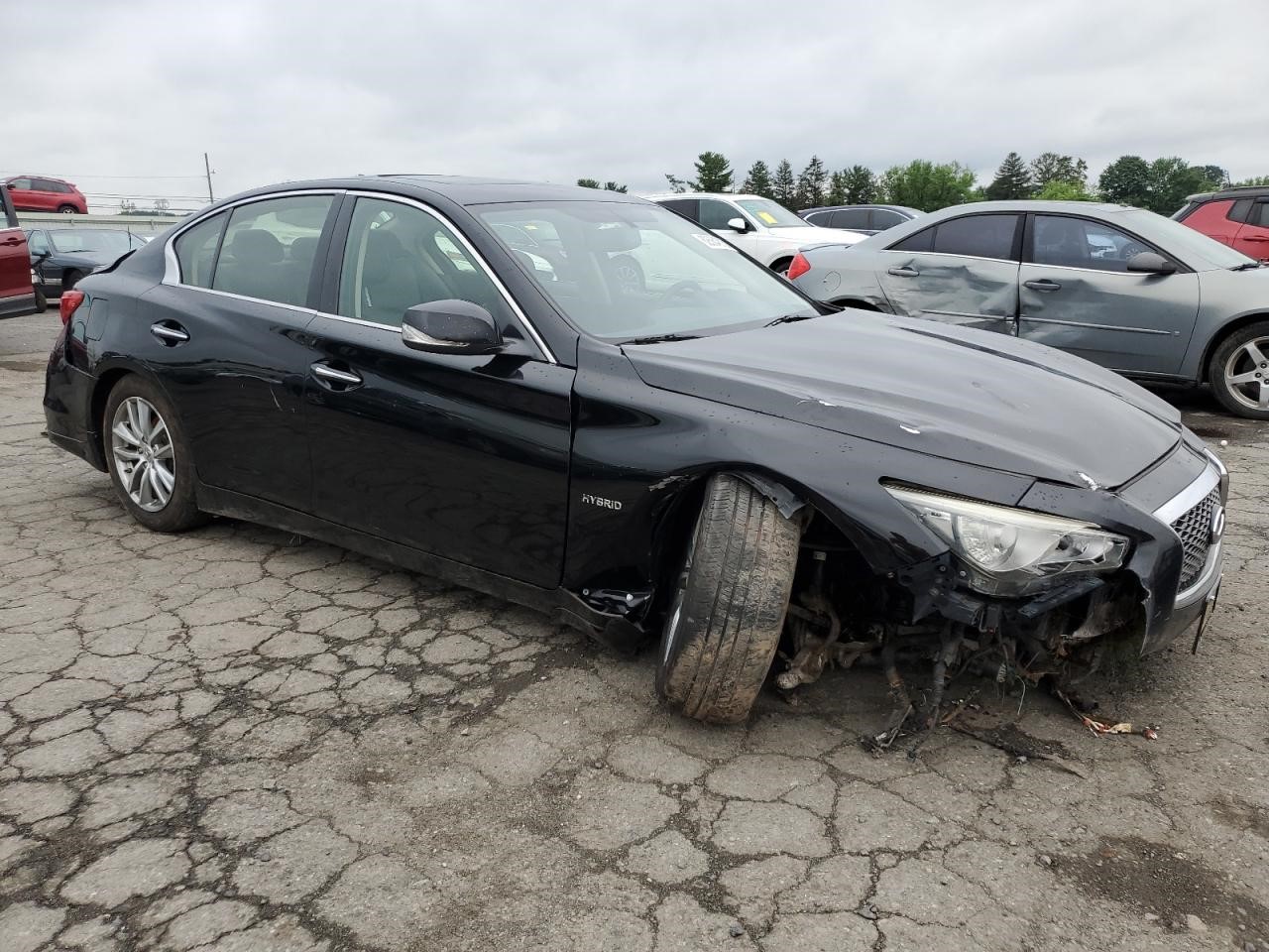 2014 INFINITI Q50 6cyl Hybrid 3.5 liter TRANSFER CASE ASSY - 417503 — photo 4