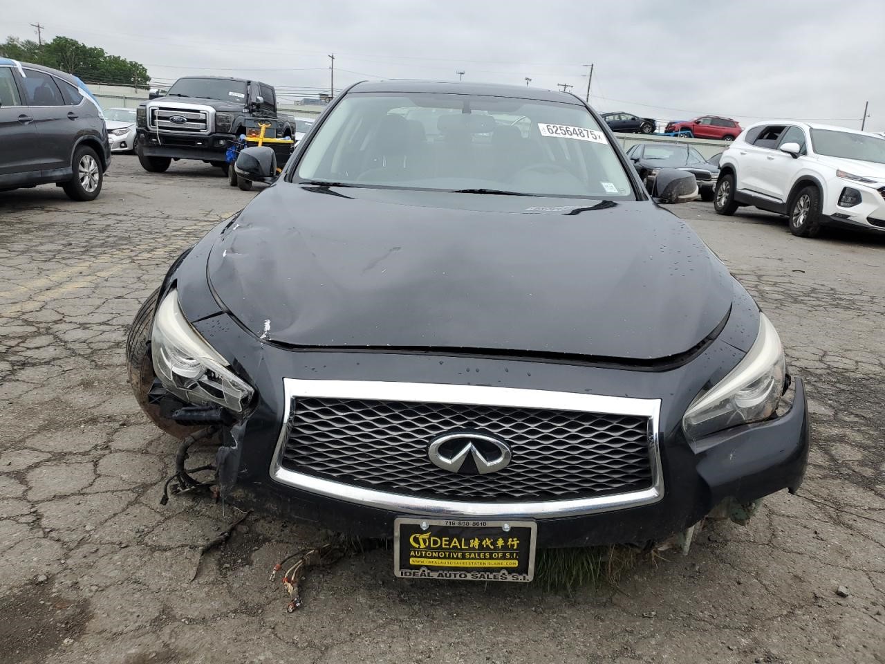 2014 INFINITI Q50 6cyl Hybrid 3.5 liter TRANSFER CASE ASSY - 417503 — photo 5