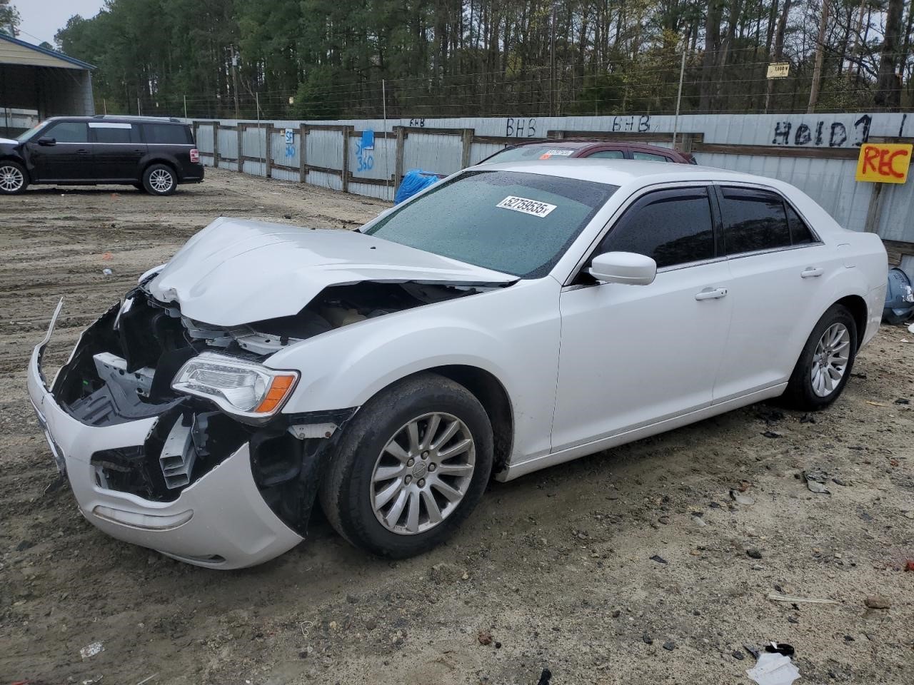 2014 CHRYSLER 300 6 cyl Gas Flex Fuel 3.6 AC COMPRESSOR - 417537