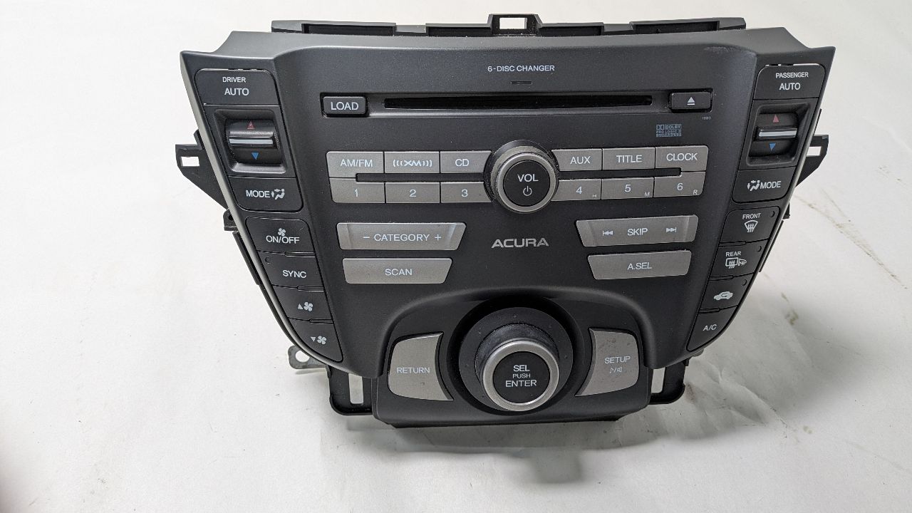 2011 ACURA TL 3.5L 6cyl Gasoline VVT Radio Audio - 418008 — photo 1