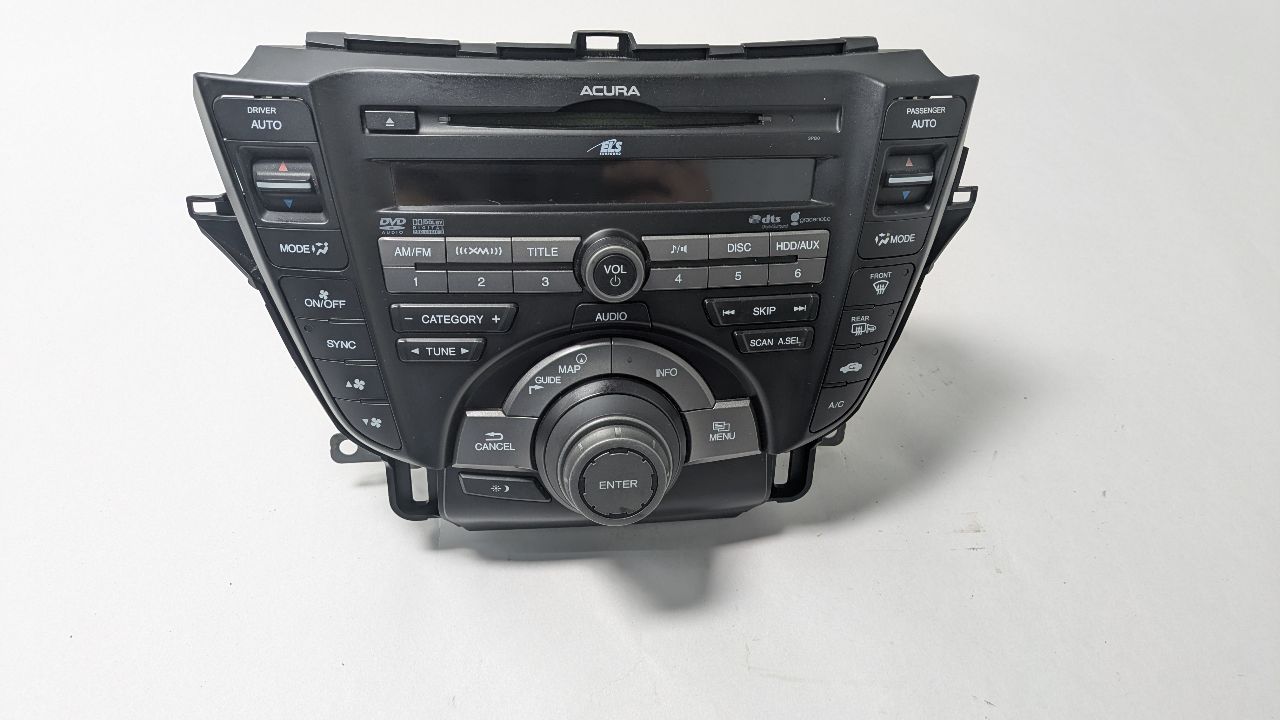 2010 ACURA TL 3.5L 6cyl Gasoline VVT Radio Audio - 418705 — photo 1