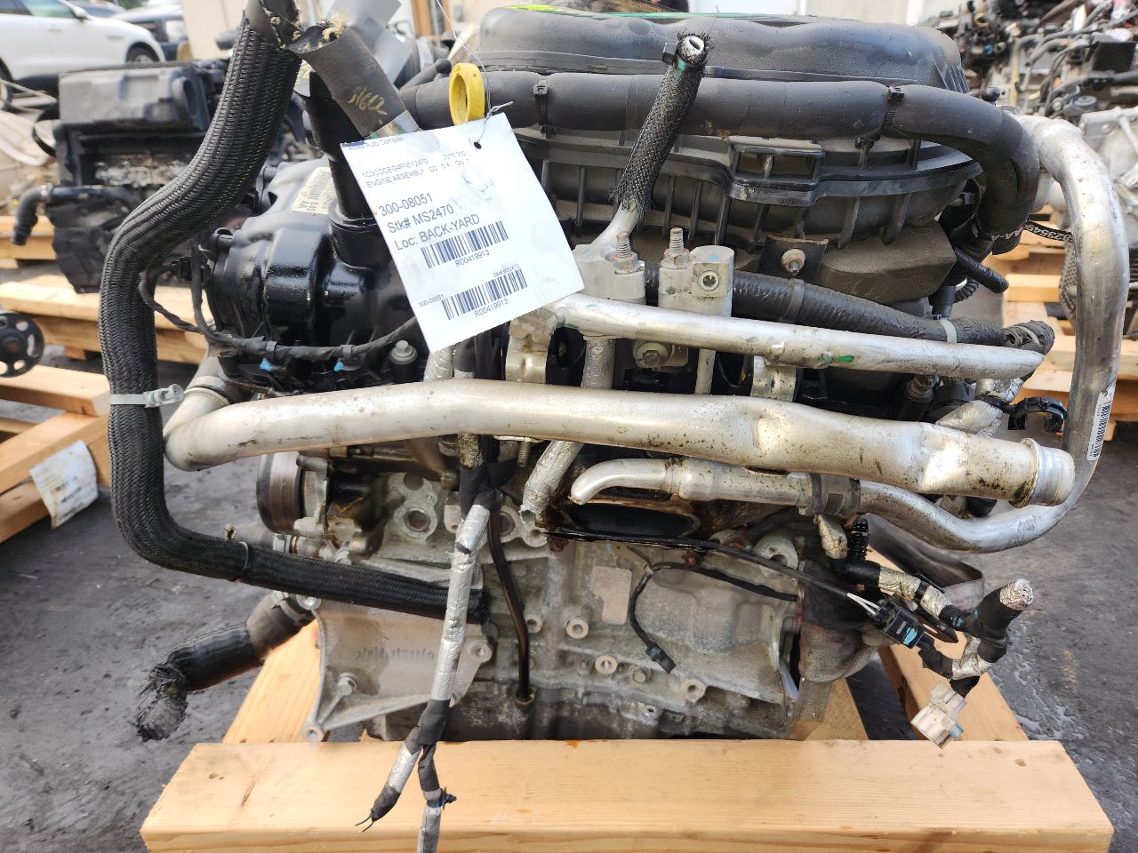 2015 CHRYSLER 200 6 cyl Gas Flex Fuel 3.6 ENGINE ASSEMBLY - 419913 — photo 3