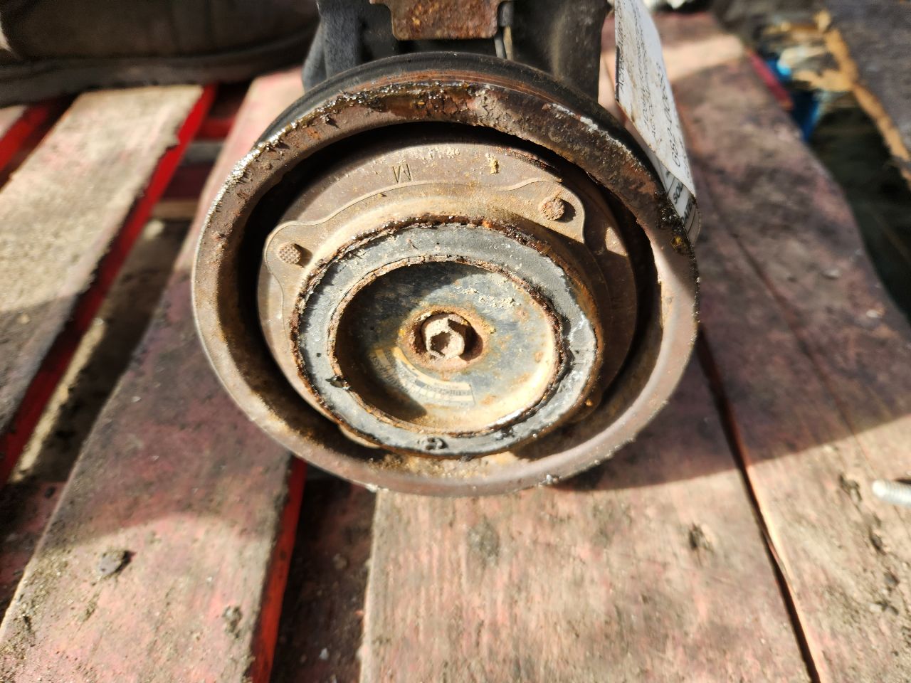 2009 DODGE 1500 PICKUP 8cyl Gasoline 5.7 HEMI AC COMPRESSOR - 420028 — photo 4