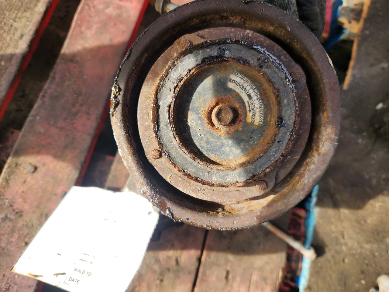 2009 DODGE 1500 PICKUP 8cyl Gasoline 5.7 HEMI AC COMPRESSOR - 420028 — photo 6