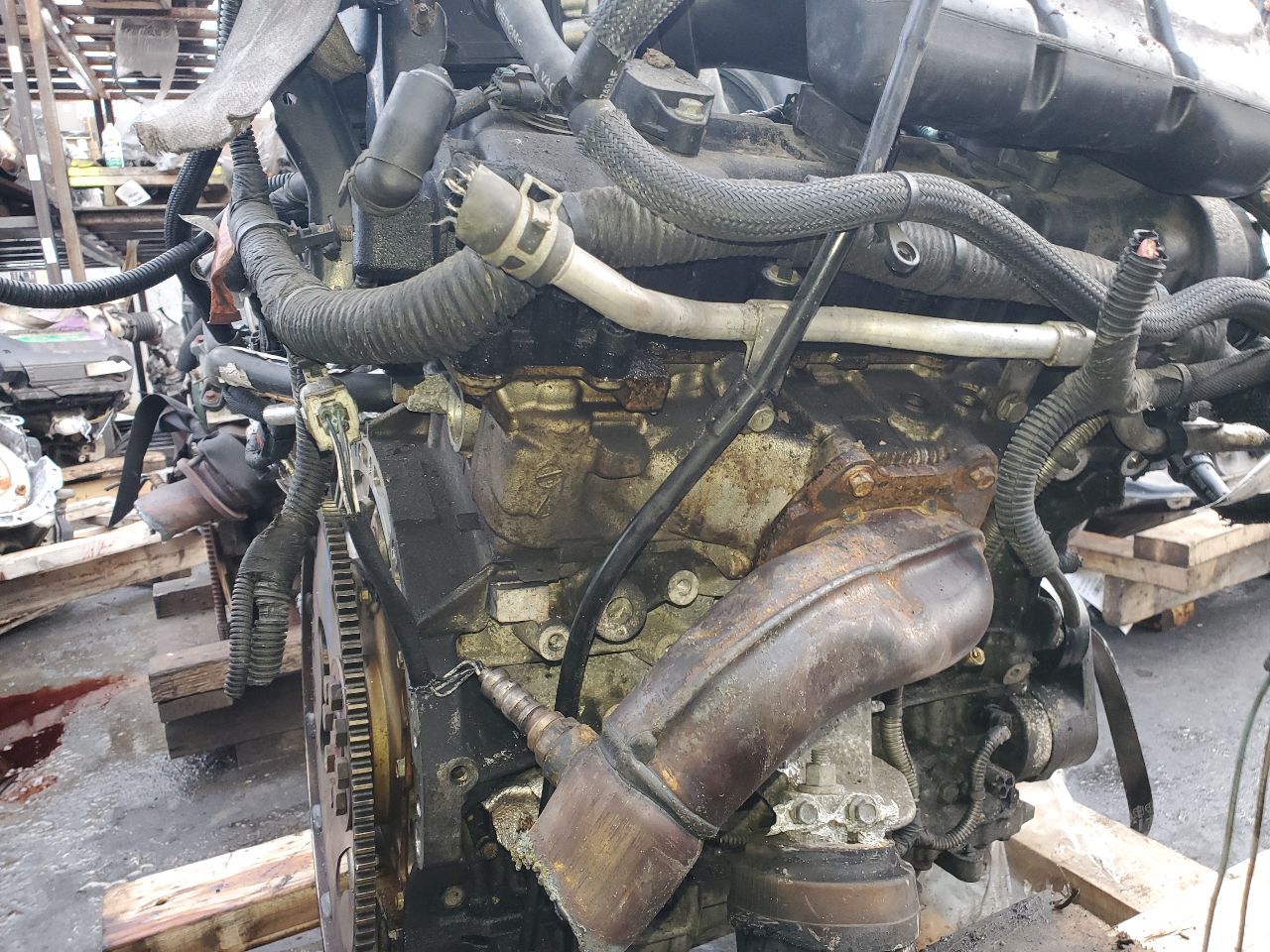 2011 JEEP GRAND CHEROKEE 6 cyl Gas Flex Fuel 3.6 ENGINE ASSEMBLY - 420135 — photo 7
