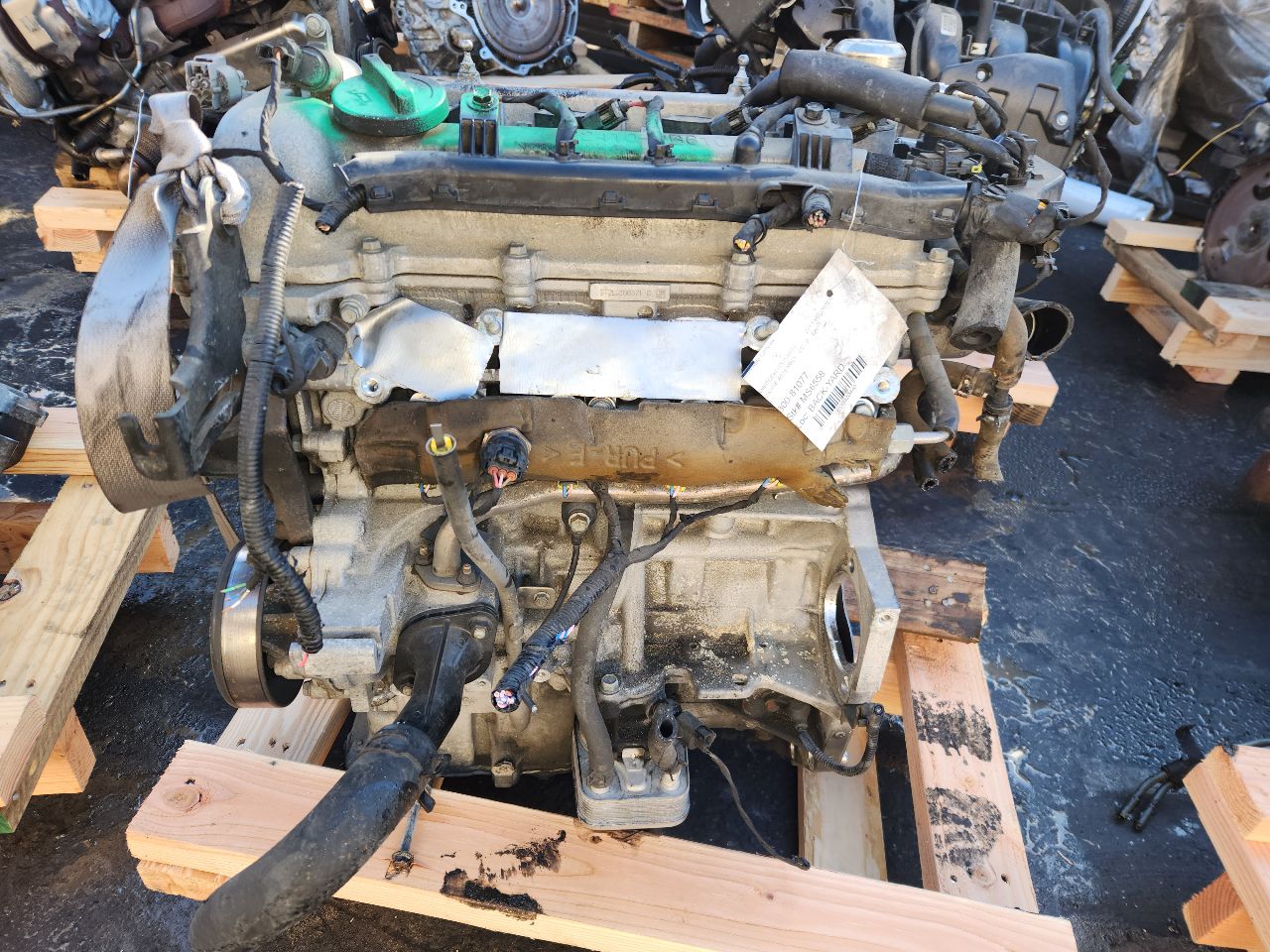 2013 HYUNDAI VELOSTER 1.6L 4cyl Turbo Gasoline ENGINE ASSEMBLY - 420440
