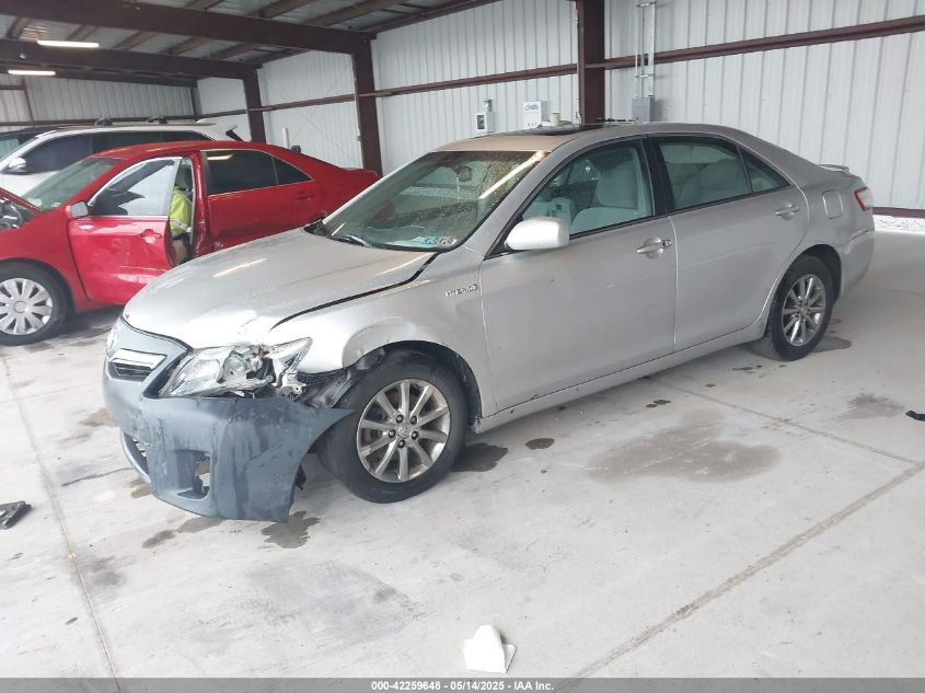 2010 TOYOTA CAMRY 4cyl Hybrid 2.4 BATTERY - 420528