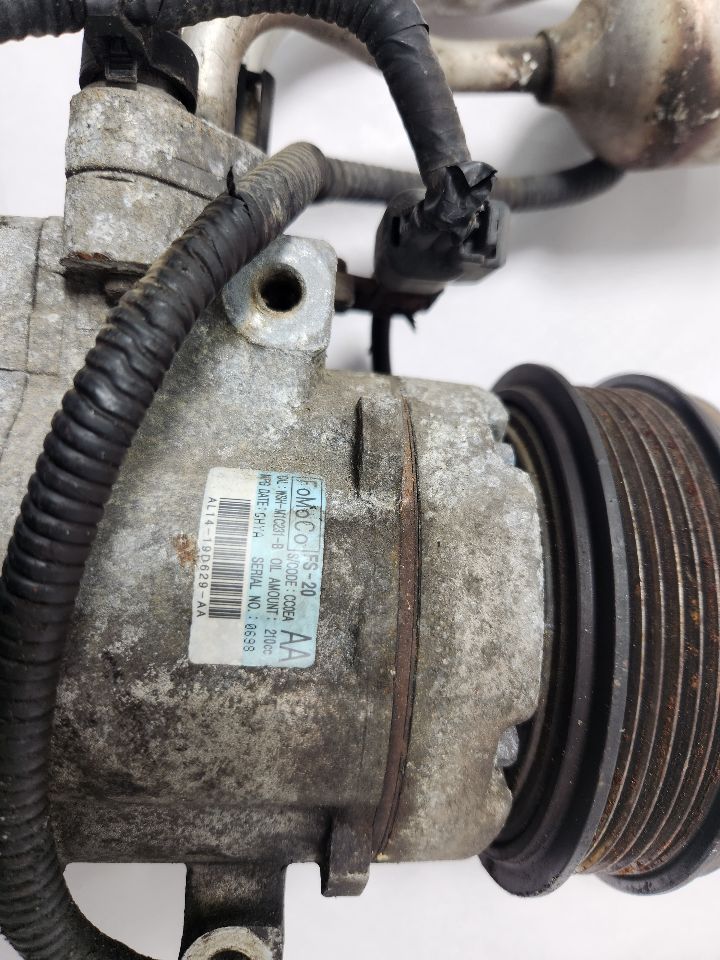2012 FORD EXPEDITION 8cyl gas 5.4 liter flex AC COMPRESSOR - 422202 — photo 5