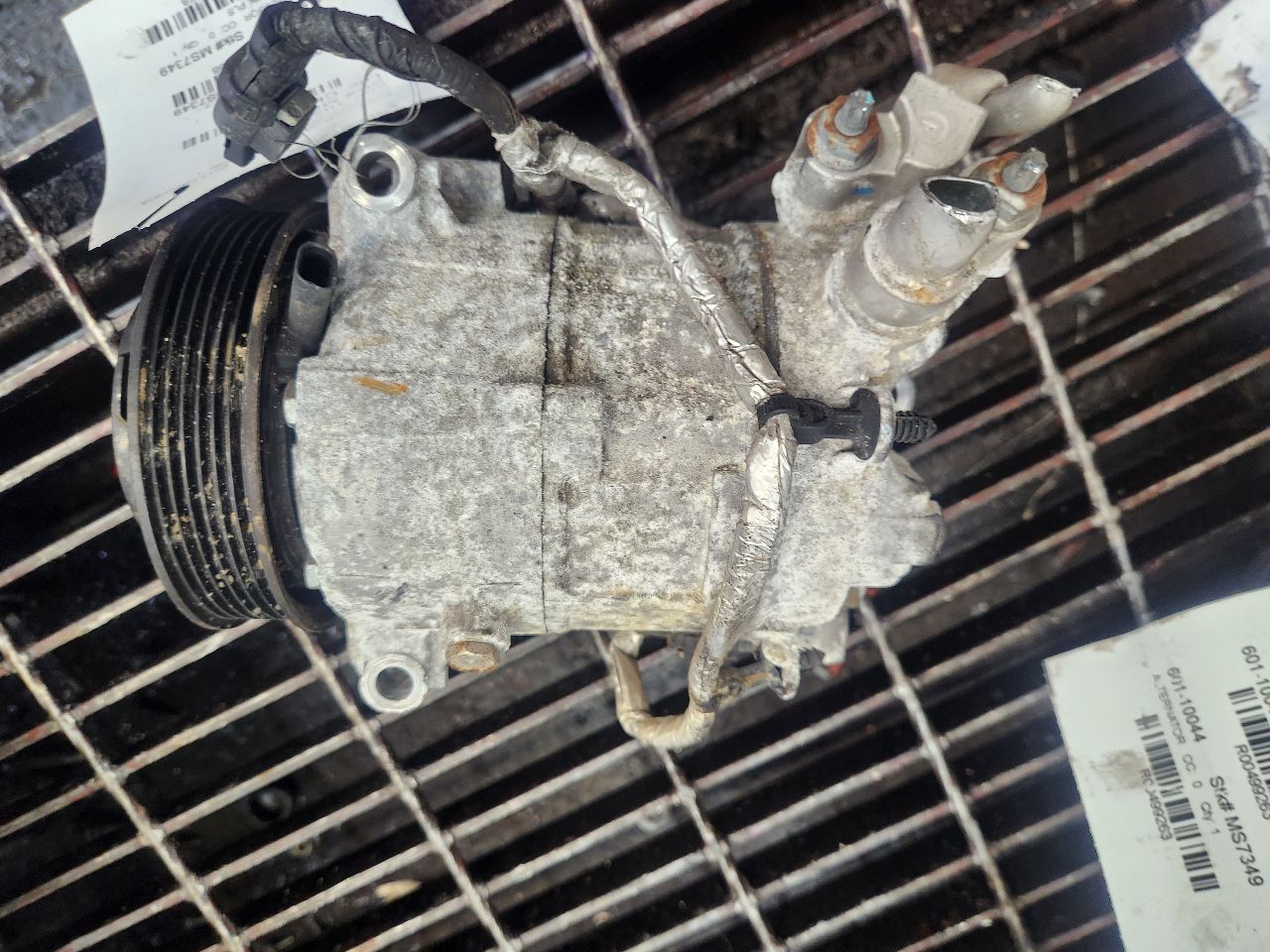 2017 CHRYSLER PACIFICA 6cyl Gasoline 3.6 AC COMPRESSOR - 422558