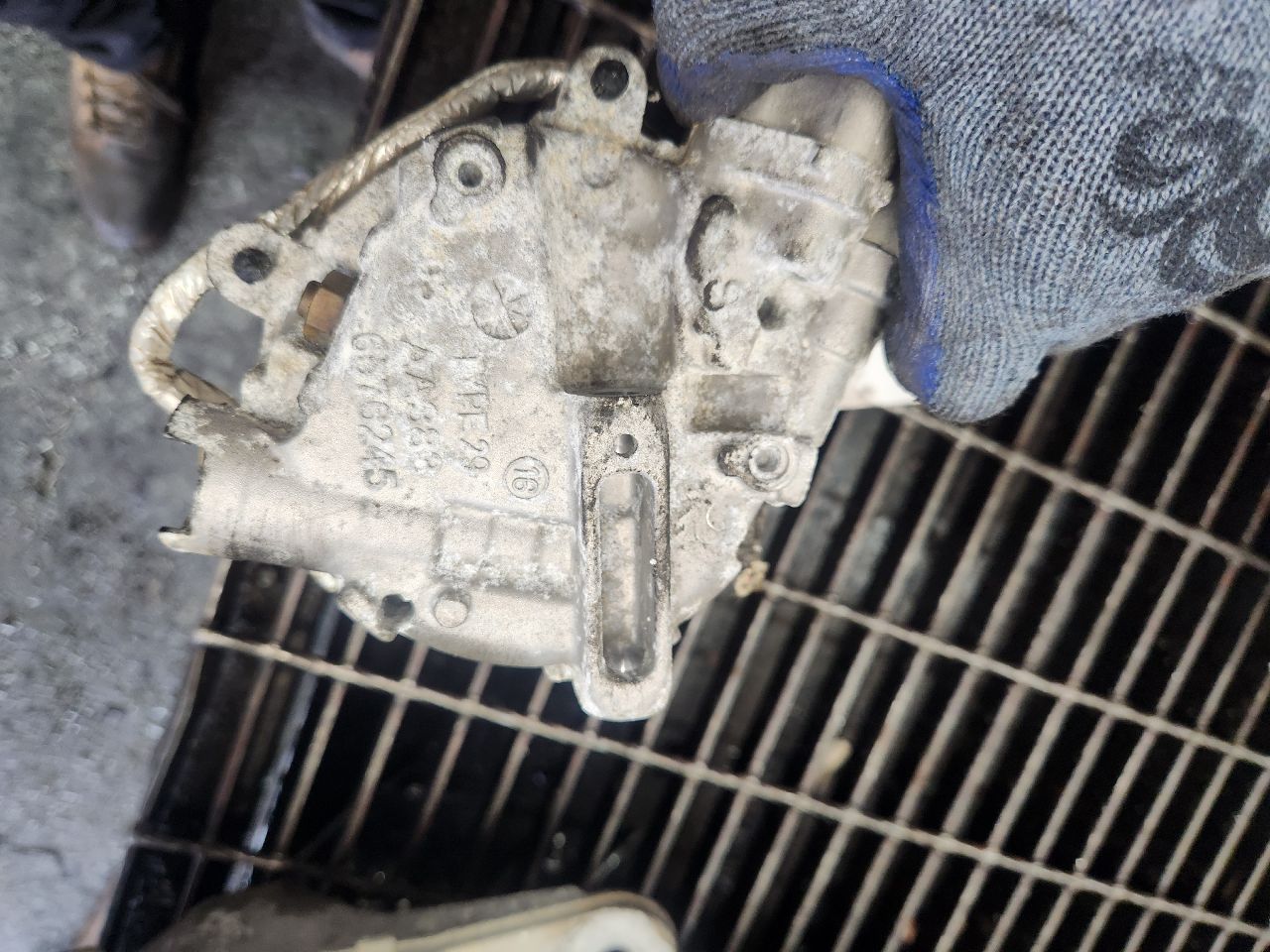 2017 CHRYSLER PACIFICA 6cyl Gasoline 3.6 AC COMPRESSOR - 422558 — photo 5