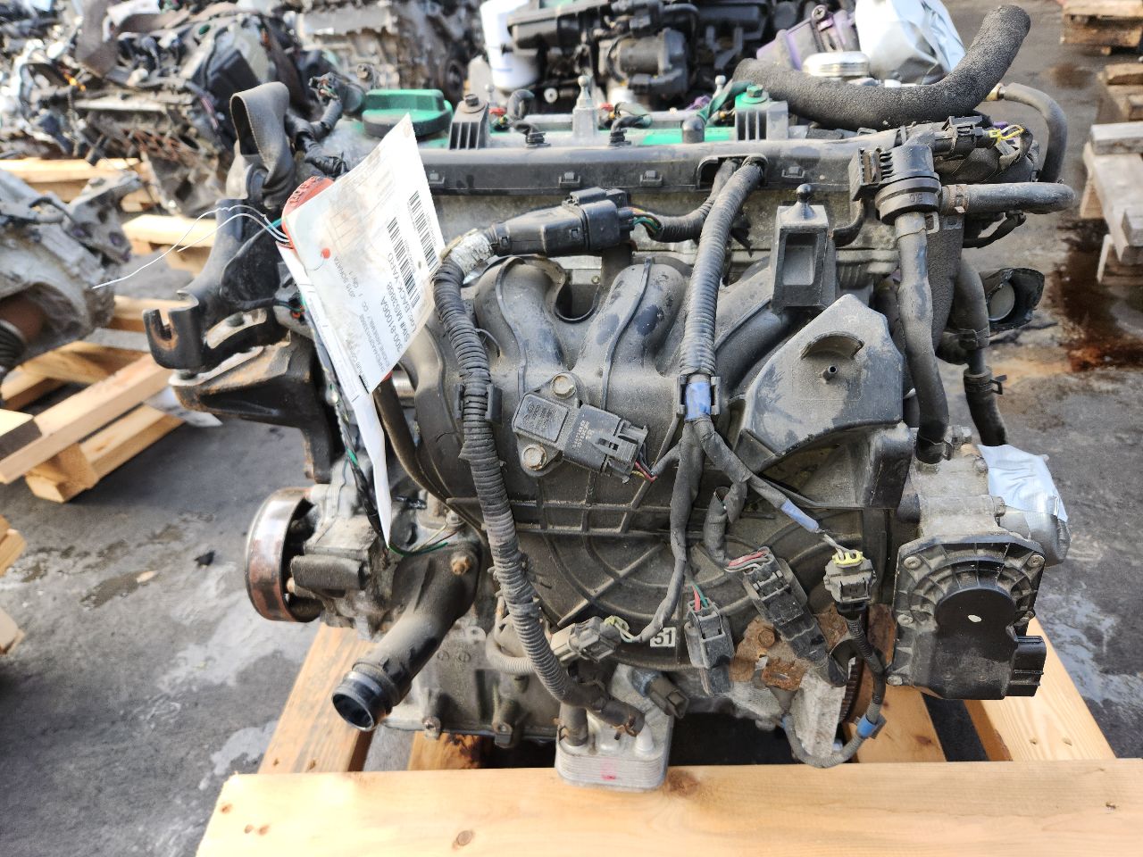 2015 HYUNDAI SONATA 4cyl Gasoline Turbo 1.6 ENGINE ASSEMBLY - 423201 — photo 3