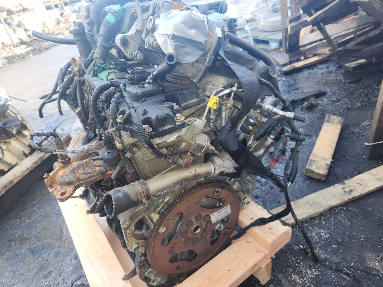 2011 GMC ACADIA 6cyl Gasoline 3.6 ENGINE ASSEMBLY - 423448 — photo 5