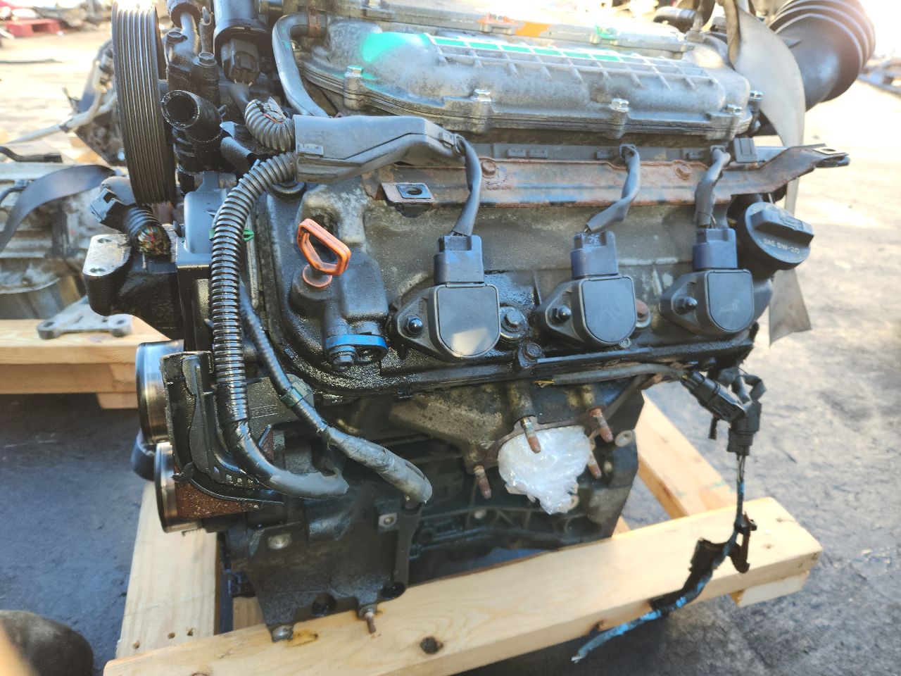 2007 ACURA MDX 3.7L 6cyl Gasoline ENGINE ASSEMBLY - 424130 — photo 3