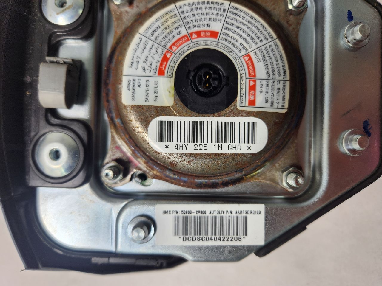 2012 HYUNDAI VELOSTER 1.6L 4cyl Gasoline Left AIR BAG - 424222 — photo 6