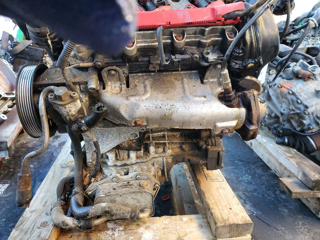 2008 AUDI A5 6cyl Gasoline 3.2 ENGINE ASSEMBLY - 424480 — photo 4