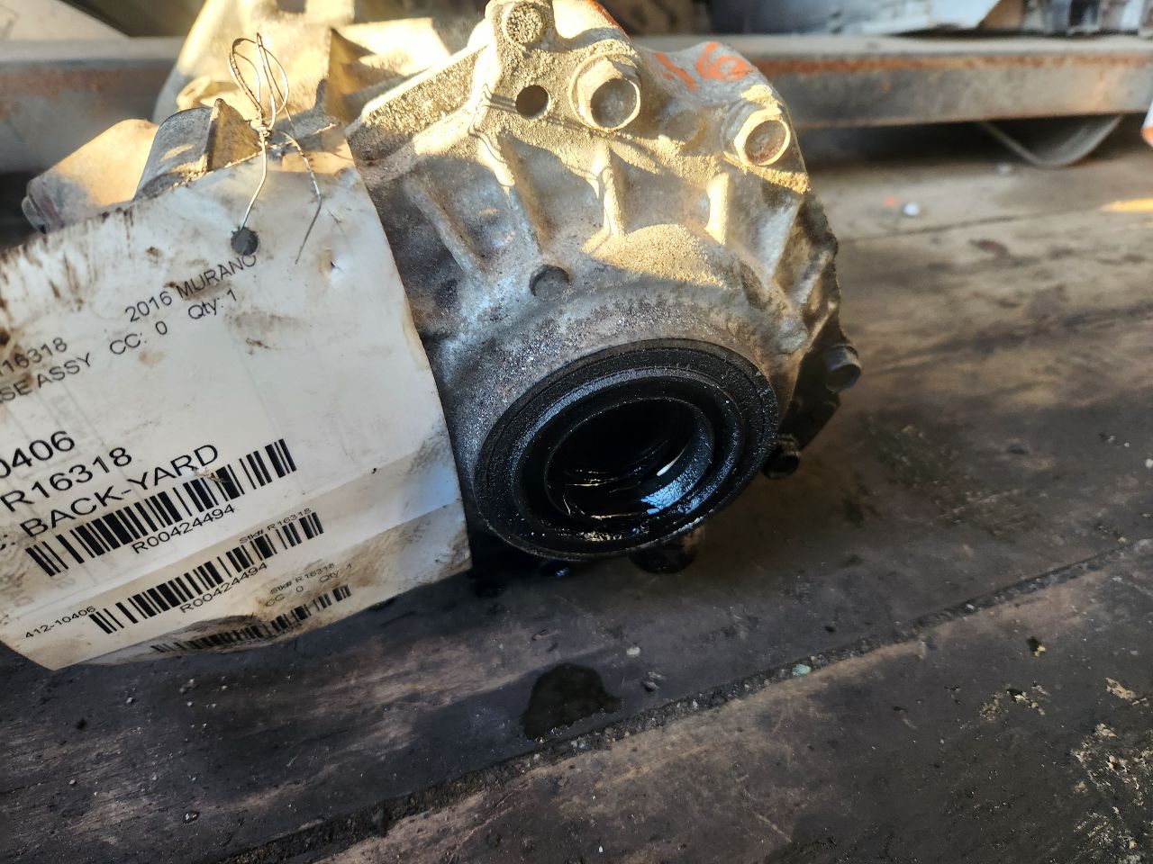 2016 NISSAN MURANO 6cyl Gasoline 3.5 TRANSFER CASE ASSY - 424494 — photo 4