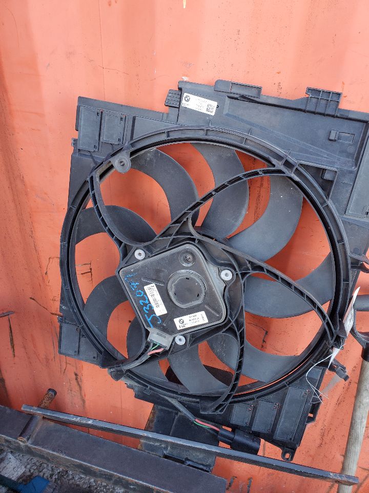 2013 BMW 528i 4cyl Gasoline Turbo 2.0 RAD COND FAN MOTOR - 424901