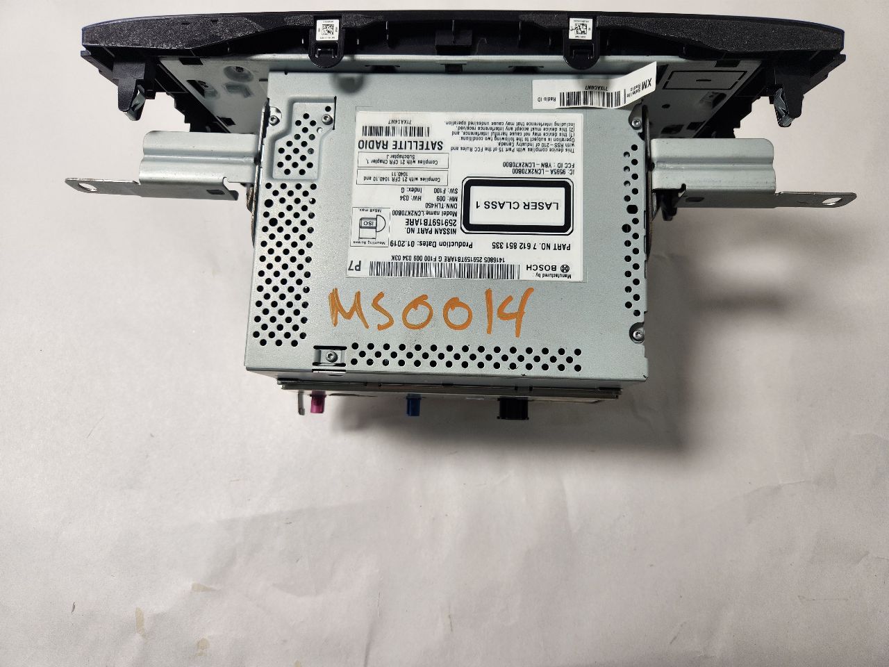 2016 NISSAN ROGUE 4cyl Gasoline 2.5 DOHC Radio Audio - 425075 — photo 2