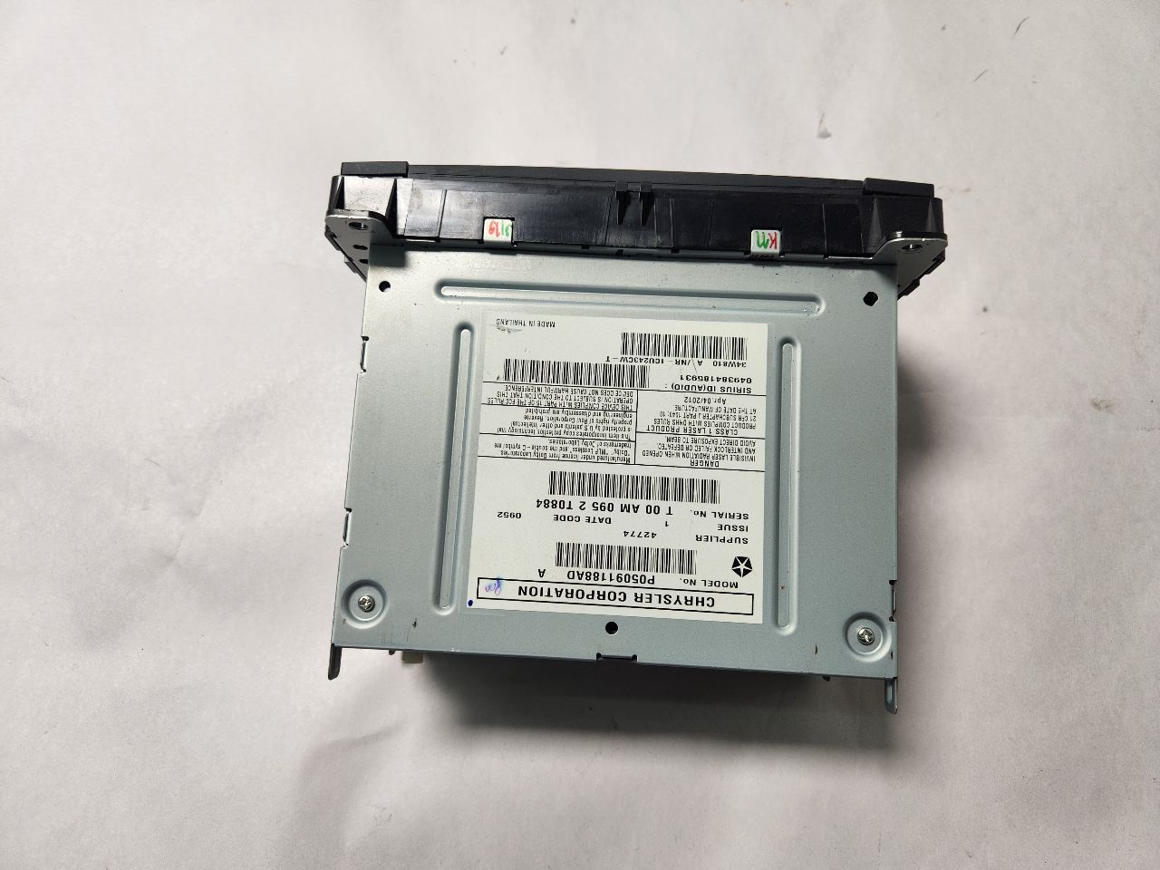 2012 JEEP GRAND CHEROKEE 6 cyl Gas Flex Fuel 3.6 Radio Audio - 425602 — photo 6