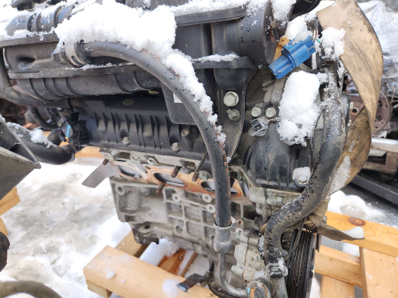 2012 HYUNDAI SANTA FE 6cyl Gasoline 3.5 ENGINE ASSEMBLY - 425752 — photo 6