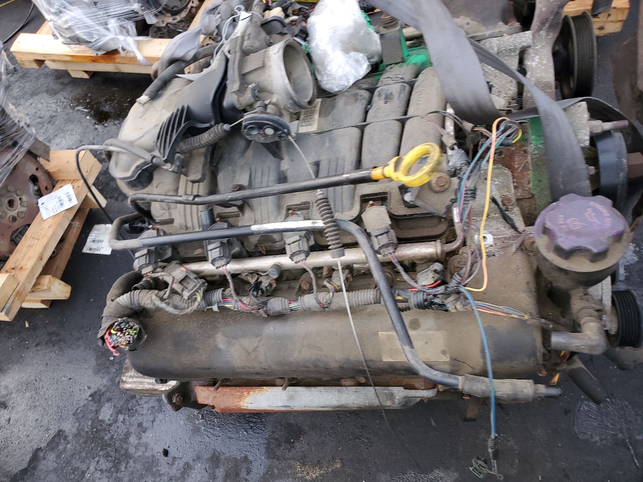 2005 DODGE DURANGO 8cyl Gasoline 4.7 ENGINE ASSEMBLY - 426547 — photo 3