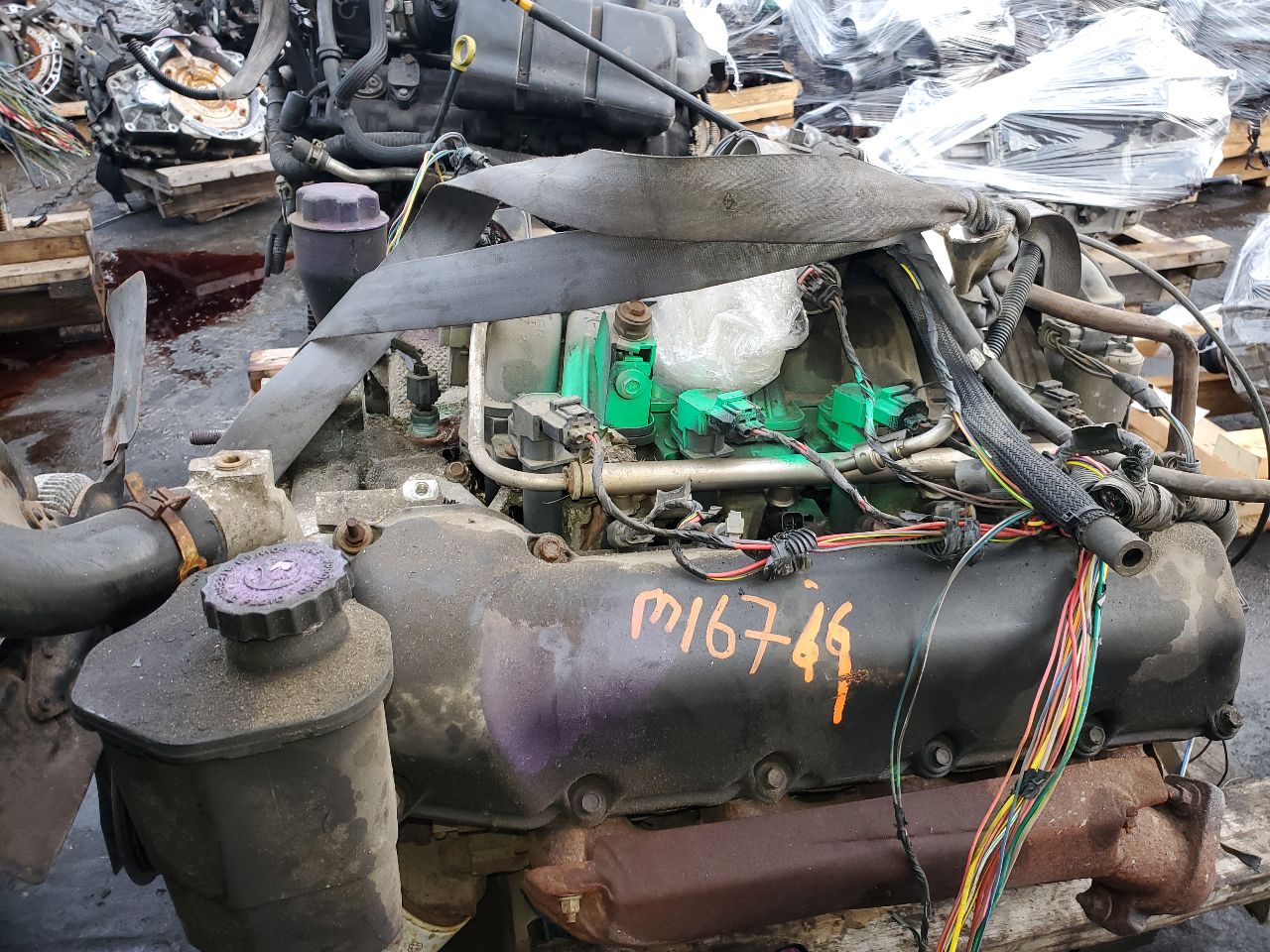 2005 DODGE DURANGO 8cyl Gasoline 4.7 ENGINE ASSEMBLY - 426547 — photo 5