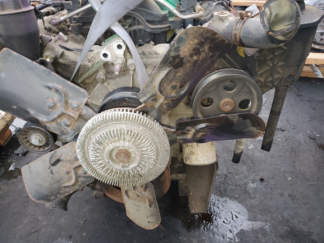 2005 DODGE DURANGO 8cyl Gasoline 4.7 ENGINE ASSEMBLY - 426547 — photo 7