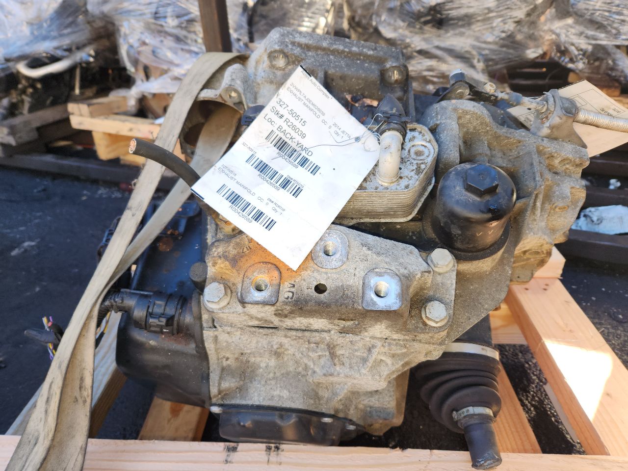 2014 VOLKSWAGEN JETTA 4cyl Diesel Turbo 2.0 Transmiss,Transaxle - 426592 — photo 3