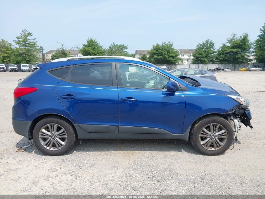 2014 HYUNDAI TUCSON 4cyl Gasoline 2.4 AC COMPRESSOR - 426989 — photo 1
