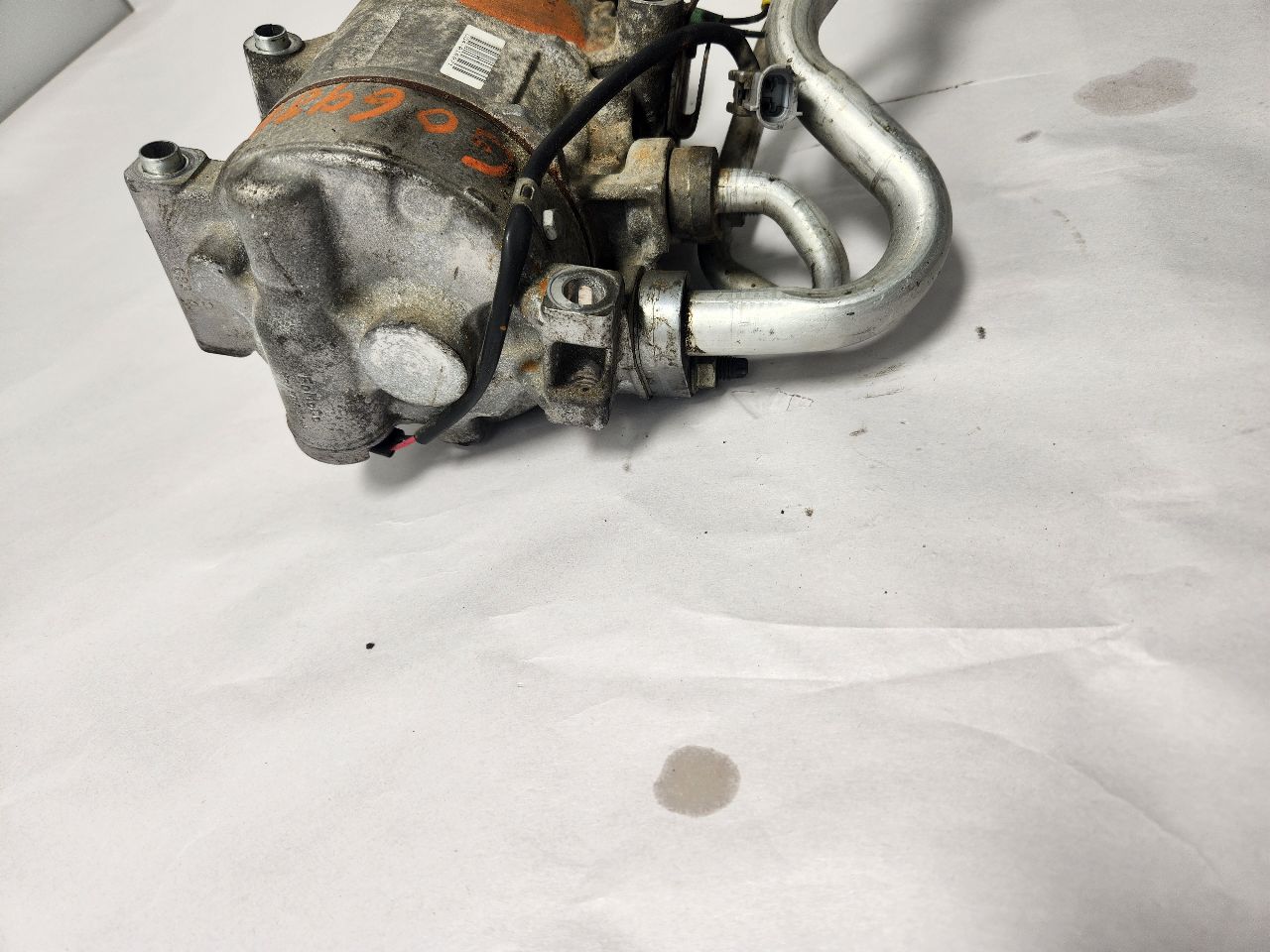 2018 FORD FOCUS 2.0L 4cyl Gasoline VVT AC COMPRESSOR - 428089 — photo 5