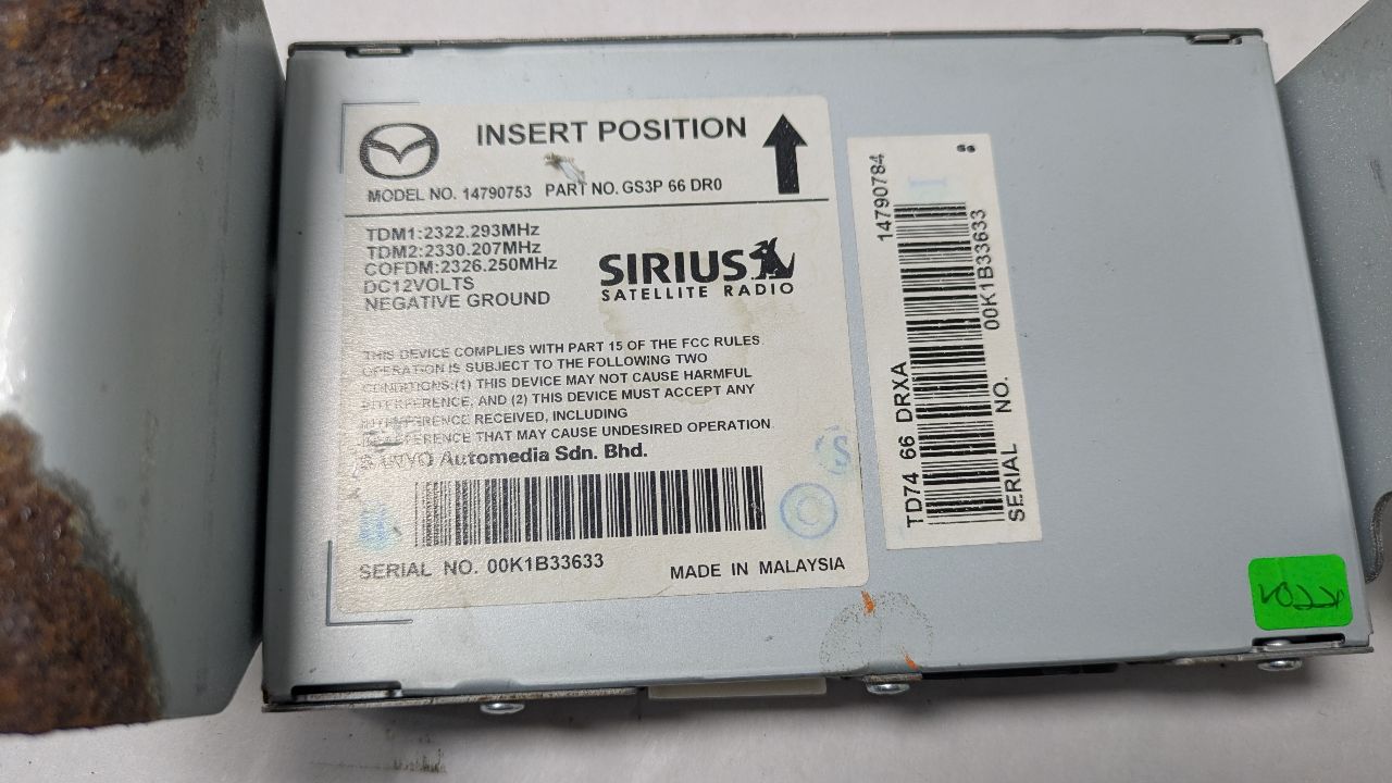 2011 MAZDA CX-9 6cyl Gasoline 3.7 Radio Audio - 428724 — photo 7