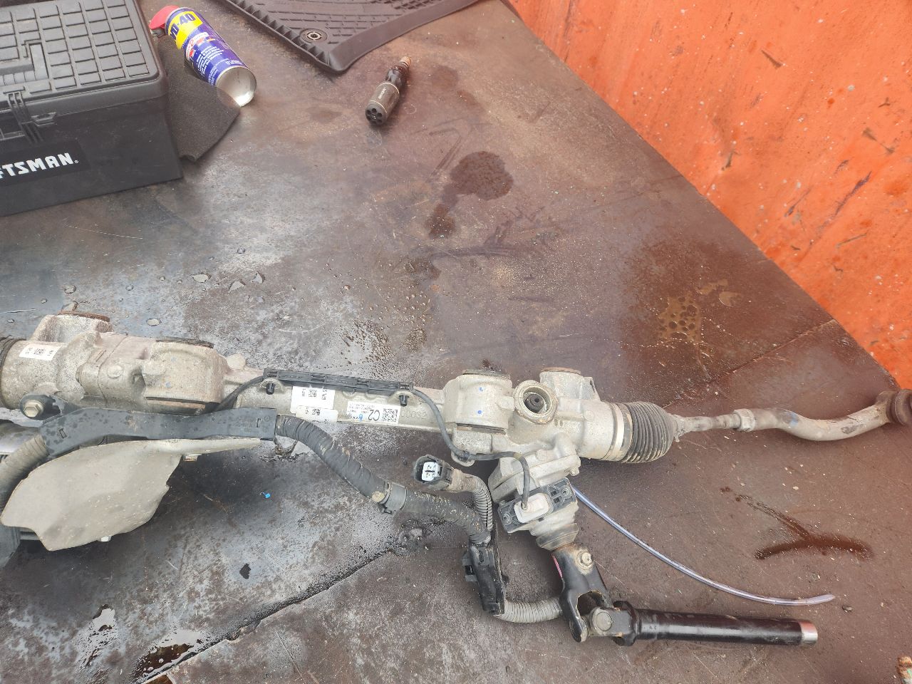 2019 TOYOTA CAMRY 2.5L 4cyl Gasoline VVT STEERING GEAR RACK - 429383 — photo 3