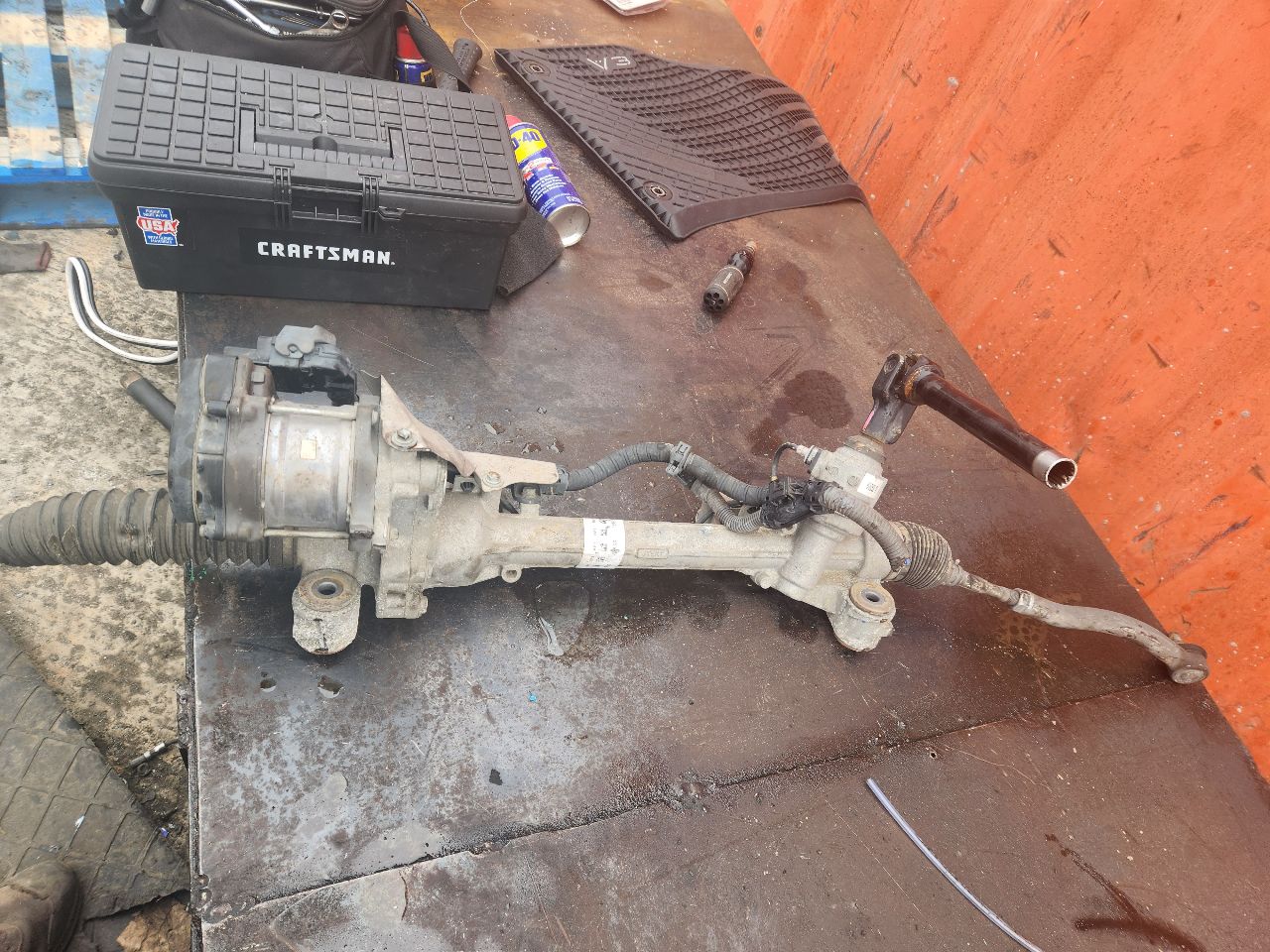 2019 TOYOTA CAMRY 2.5L 4cyl Gasoline VVT STEERING GEAR RACK - 429383 — photo 4