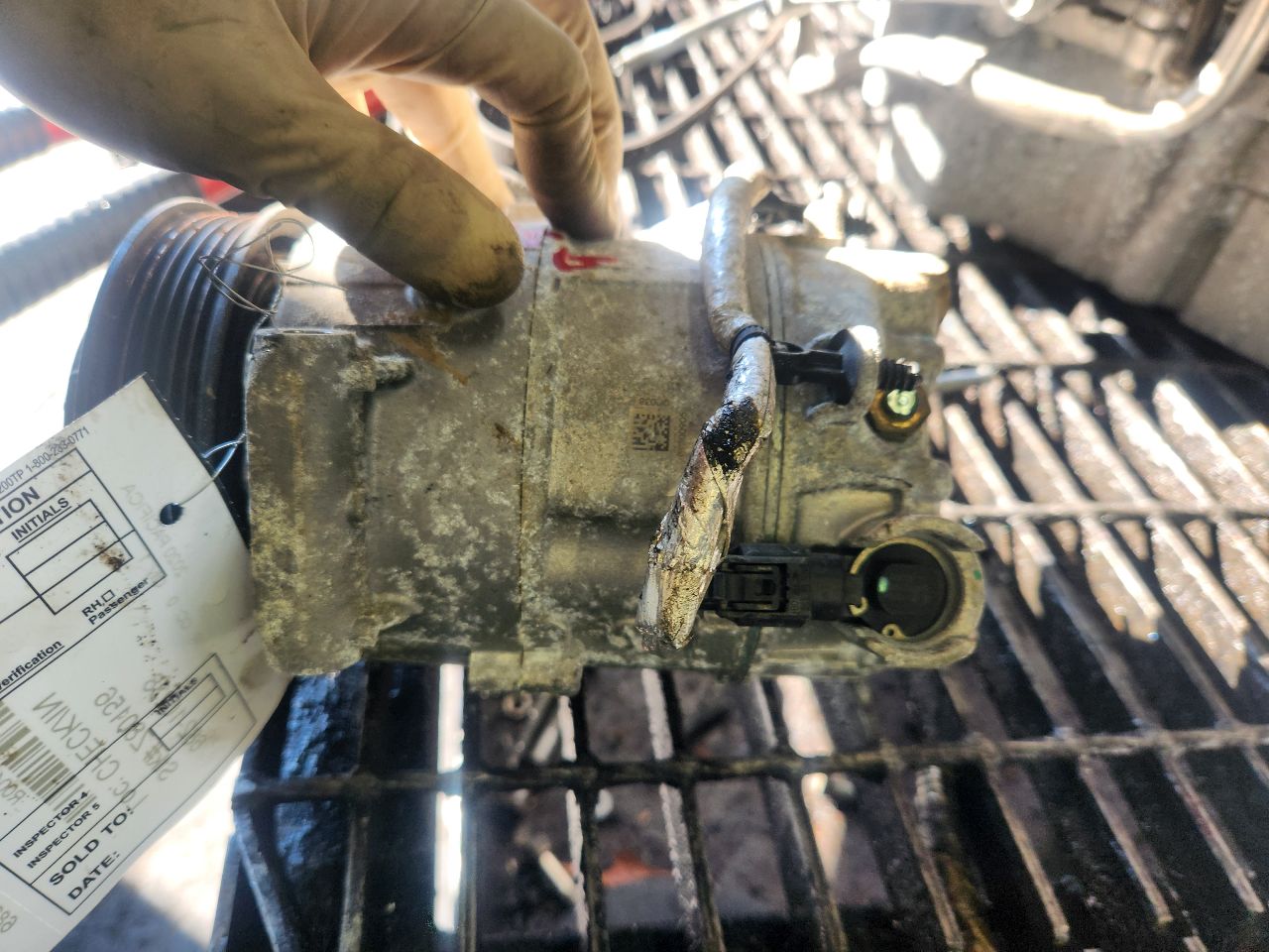 2020 CHRYSLER PACIFICA 3.6L 6cyl VVT AC COMPRESSOR - 429753 — photo 2