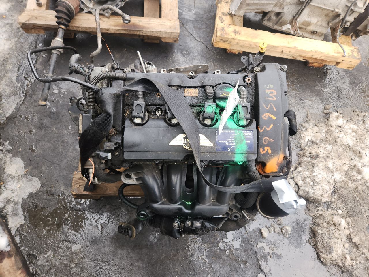2010 MINI COOPER CLUBMAN 4cyl Gasoline Turbo 1.6 ENGINE ASSEMBLY - 429884 — photo 3