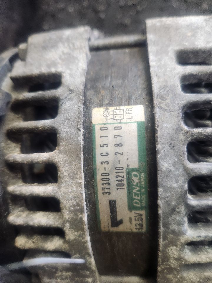 2015 KIA CADENZA 6cyl Gasoline 3.3 ALTERNATOR - 430336 — photo 5
