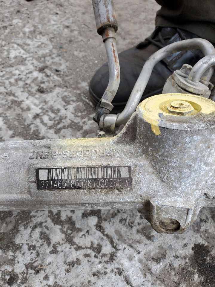 2007 MERCEDES-BENZ CL-CLASS 12cyl Gasoline Turbo 5.5 STEERING GEAR RACK - 430981 — photo 2
