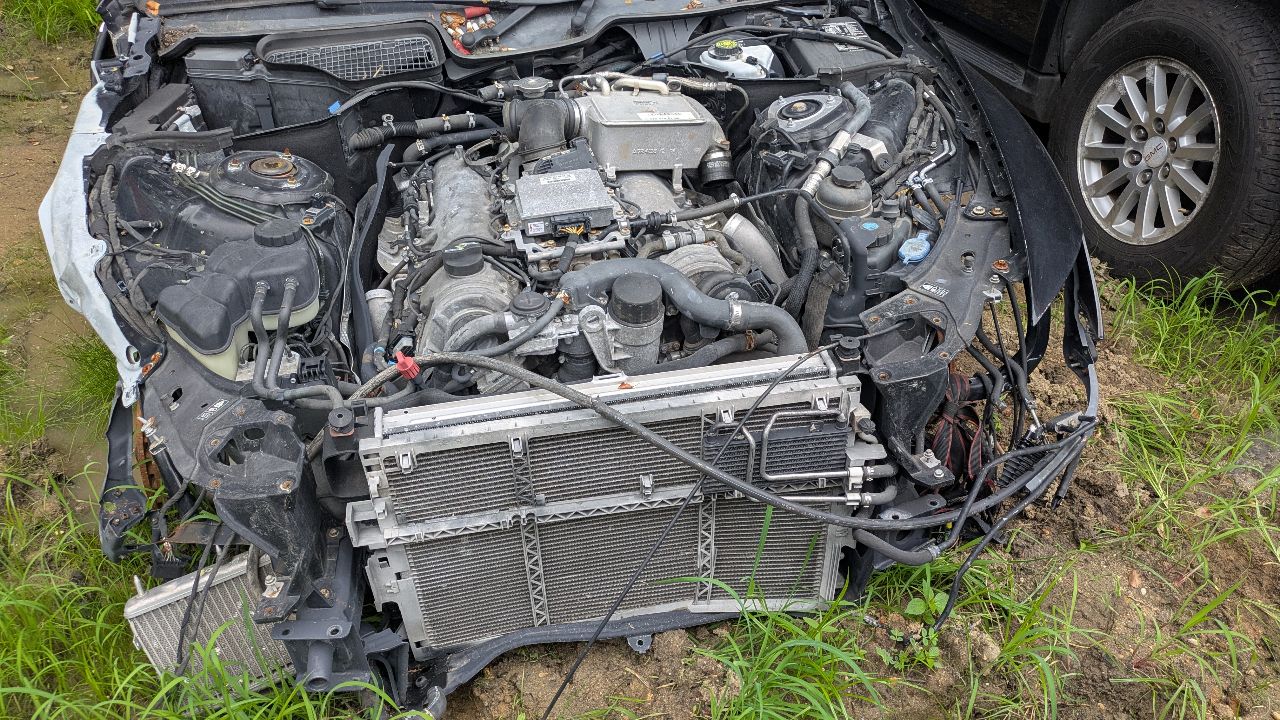 2007 MERCEDES-BENZ CL-CLASS 12cyl Gasoline Turbo 5.5 AC COMPRESSOR - 430990 — photo 3