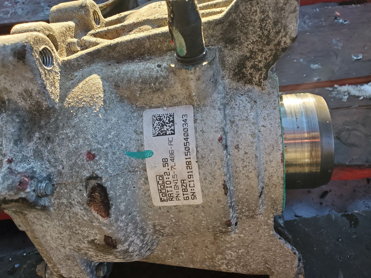 2020 FORD ECOSPORT 2.0L 4cyl Gasoline VVT TRANSFER CASE ASSY - 431697 — photo 2
