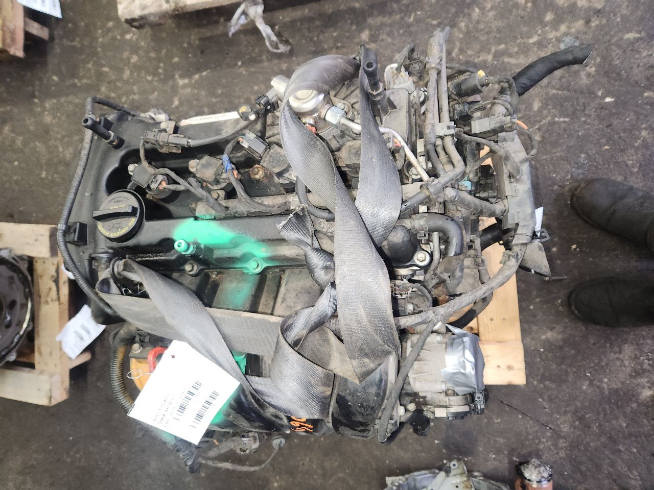 2011 HYUNDAI SONATA 4cyl Gasoline 2.4 ENGINE ASSEMBLY - 432098 — photo 3