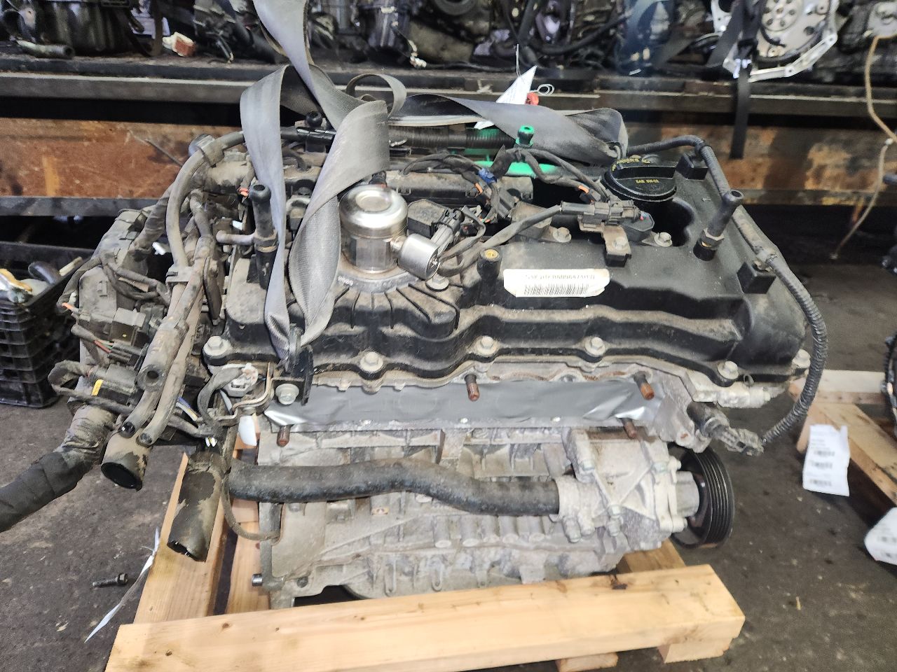 2011 HYUNDAI SONATA 4cyl Gasoline 2.4 ENGINE ASSEMBLY - 432098 — photo 4