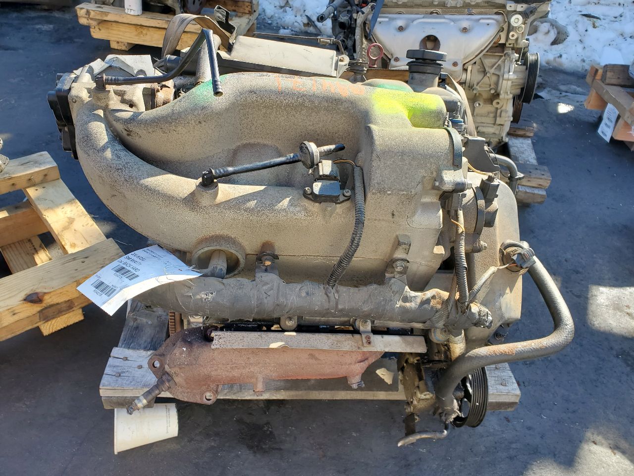 2003 JAGUAR X TYPE 6cyl Gasoline 2.5 ENGINE ASSEMBLY - 432136 — photo 3