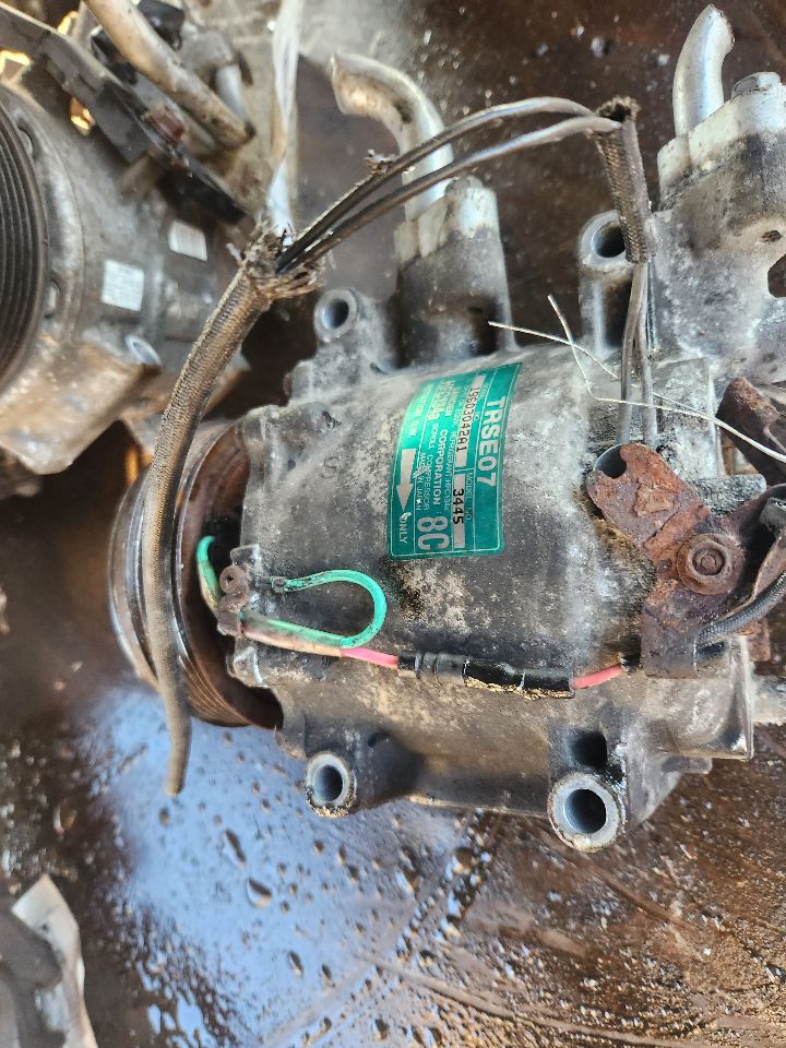 2012 HONDA FIT 4cyl Gasoline 1.5 AC COMPRESSOR - 432266