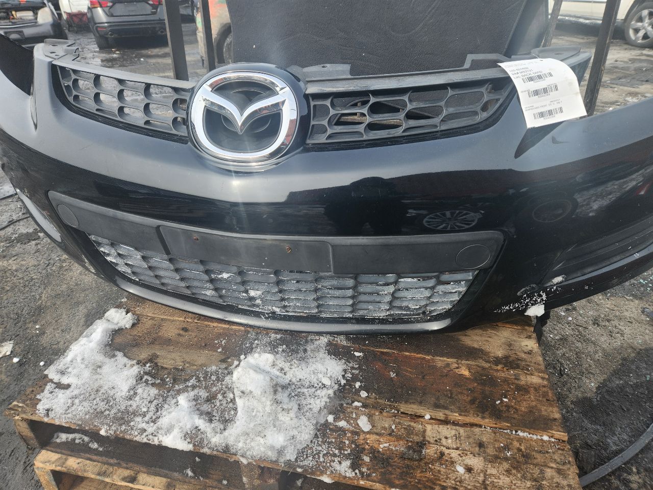 2008 MAZDA CX-7 4cyl Gasoline Turbo 2.3 BUMPER ASSY, FRONT - 432308