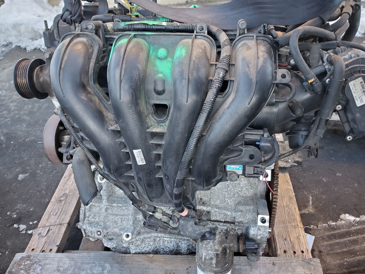2010 MAZDA 3 4cyl Gasoline 2.5 PZEV ENGINE ASSEMBLY - 432380 — photo 5