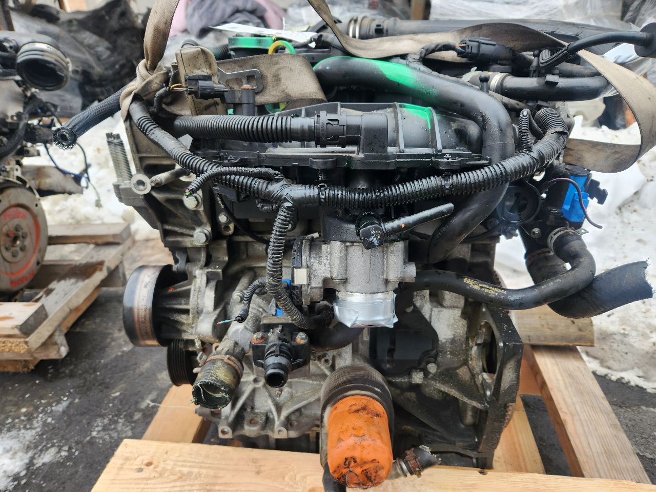 2013 FORD ESCAPE 4cyl 1.6 EcoBoost ENGINE ASSEMBLY - 432720 — photo 2